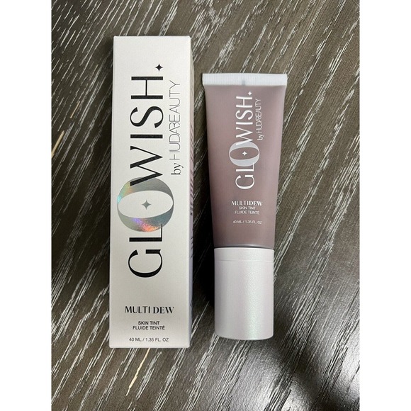 Glowish Huda Beauty Multi Dew Skin Tint Extra Rich 13 Full Size 1.35 fl oz - Picture 1 of 5